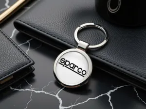 Sparco Portachiavi Uomo Pro Acciaio Minimal